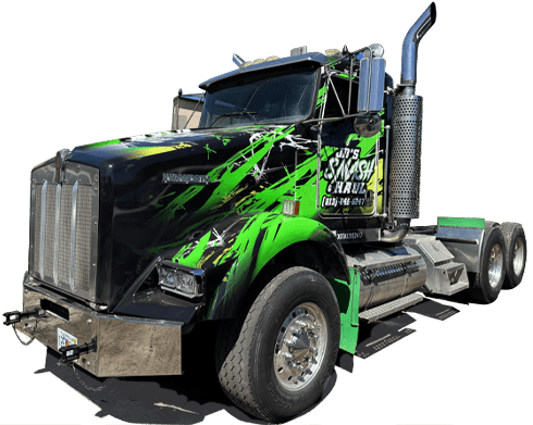 green truck